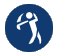 Extension launch action button shown in bottom right corner of the reservations page of your golf course website